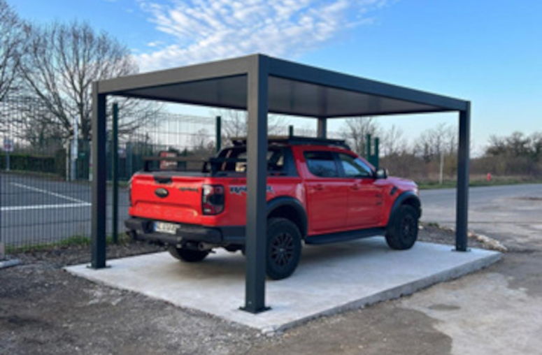 Estructura de pérgola de aluminio - Imagen 3