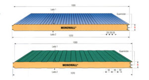 Panel sandwich fachada